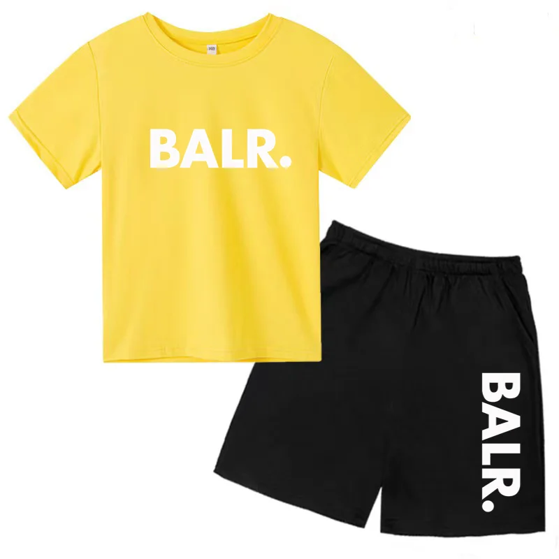 Kids T-shirt Summer Sunshine Brand Monogram Print Short Sleeve+Shorts 2P Boys Girls Toddler 3-12years Leisure Sports Jogging Set
Kids T-shirt Summer Sunshine Brand Monogram Print Short Sleeve+Shorts 2P Boys Girls Toddler 3-12years Leisure Sports Jogging Set