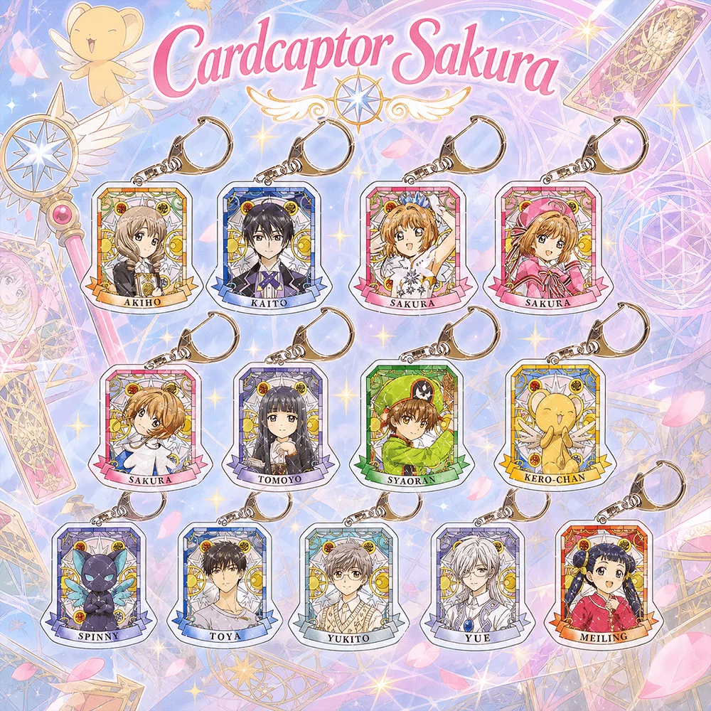Anime Cardcaptor Sakura Kinomoto Sakura 6cm Acrylic Stand Keychain Bag Charm Cute Pendant Decor Collectible Gift for Anime Fans
Anime Cardcaptor Sakura Kinomoto Sakura 6cm Acrylic Stand Keychain Bag Charm Cute Pendant Decor Collectible Gift for Anime Fans