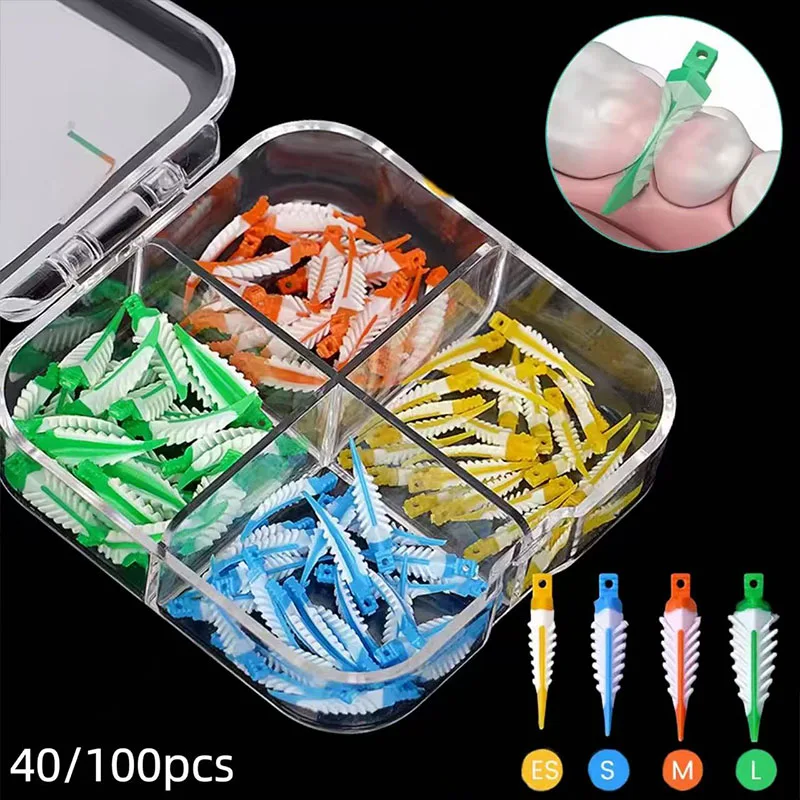 Dental Interdental Wedges Sealing Composite Wedges Silicone Suitable Adaptive ES/S/M/L Dentist Materials for Tooth Restoration
Dental Interdental Wedges Sealing Composite Wedges Silicone Suitable Adaptive ES/S/M/L Dentist Materials for Tooth Restoration