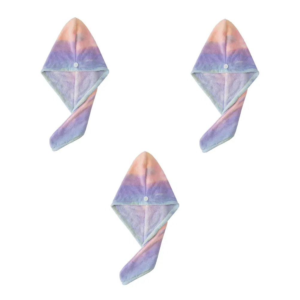 3pcs Dry Hair Cap Long Shower Towel Women Bath Goods Water Absorbent Coral Fleece Quick Dry Hair Home Travel Beauty Salon
3pcs Dry Hair Cap Long Shower Towel Women Bath Goods Water Absorbent Coral Fleece Quick Dry Hair Home Travel Beauty Salon