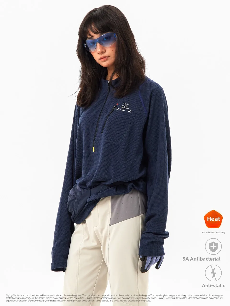 Comfortable Spor Warm Fce Hoodie T-irt Far Infrared Crnenter RunClub Casual Loose Fit Long Sve Zipper Design
Comfortable Spor Warm Fce Hoodie T-irt Far Infrared Crnenter RunClub Casual Loose Fit Long Sve Zipper Design
