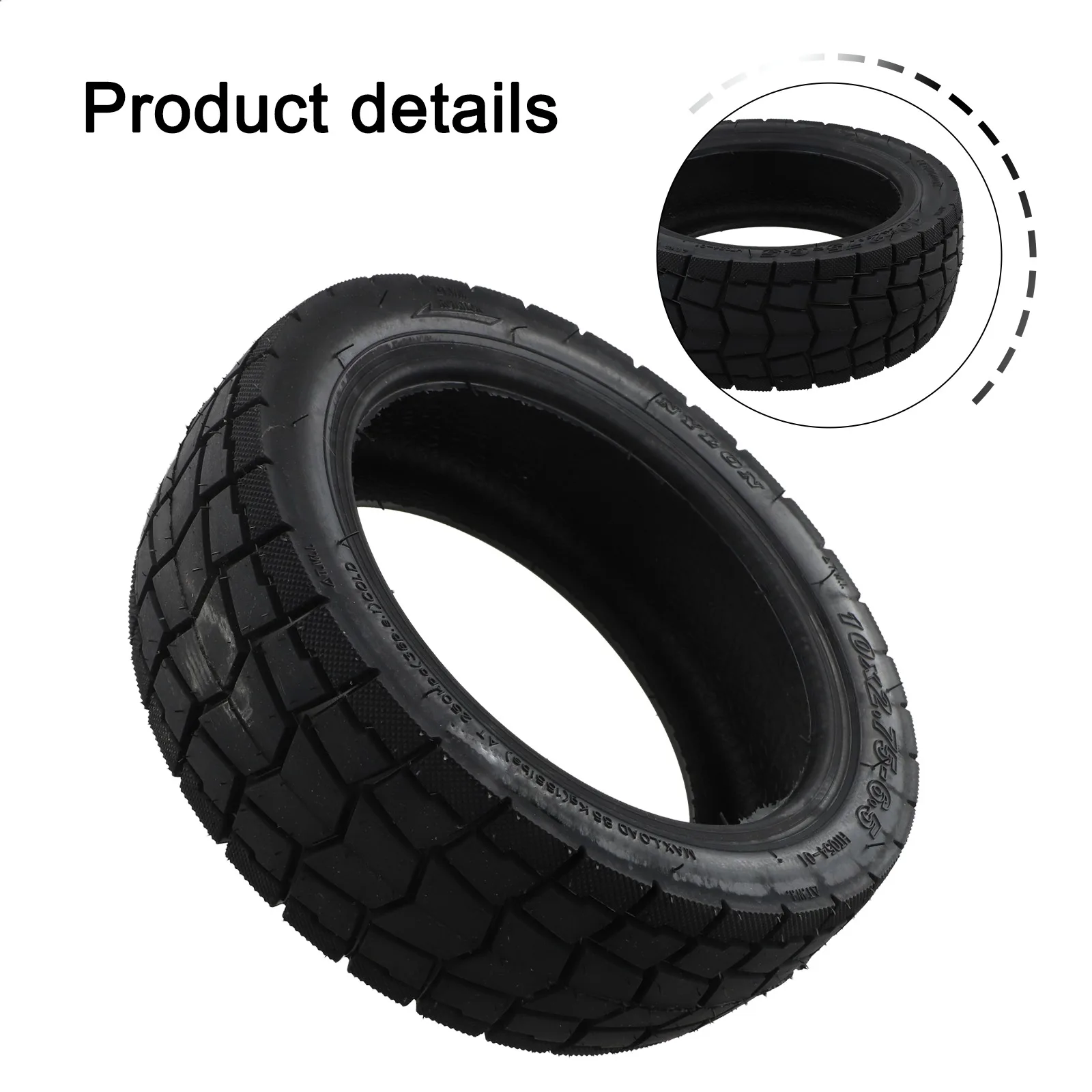 10-inch Tire Electric Scooter Tire Off-road Riding Robust Materials Superior Performance Long-lasting Durability
10-inch Tire Electric Scooter Tire Off-road Riding Robust Materials Superior Performance Long-lasting Durability