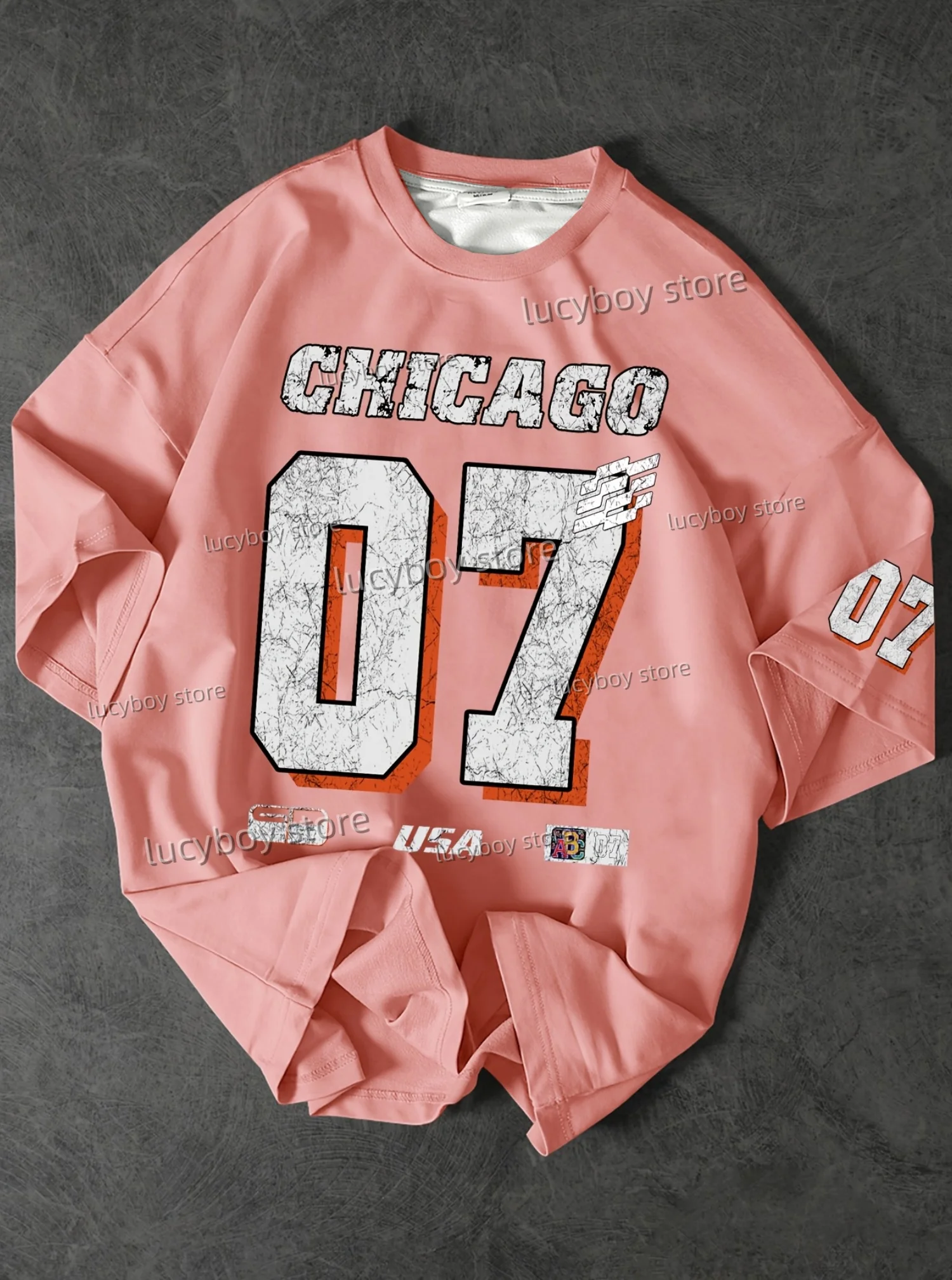 2025 CHIAGO No.7 Print Men T-Shirt Man Short Sleeves Sportwear PLUS SIZE T-Shirt Vintage lightweight Jersey Tees Men Clothes
2025 CHIAGO No.7 Print Men T-Shirt Man Short Sleeves Sportwear PLUS SIZE T-Shirt Vintage lightweight Jersey Tees Men Clothes