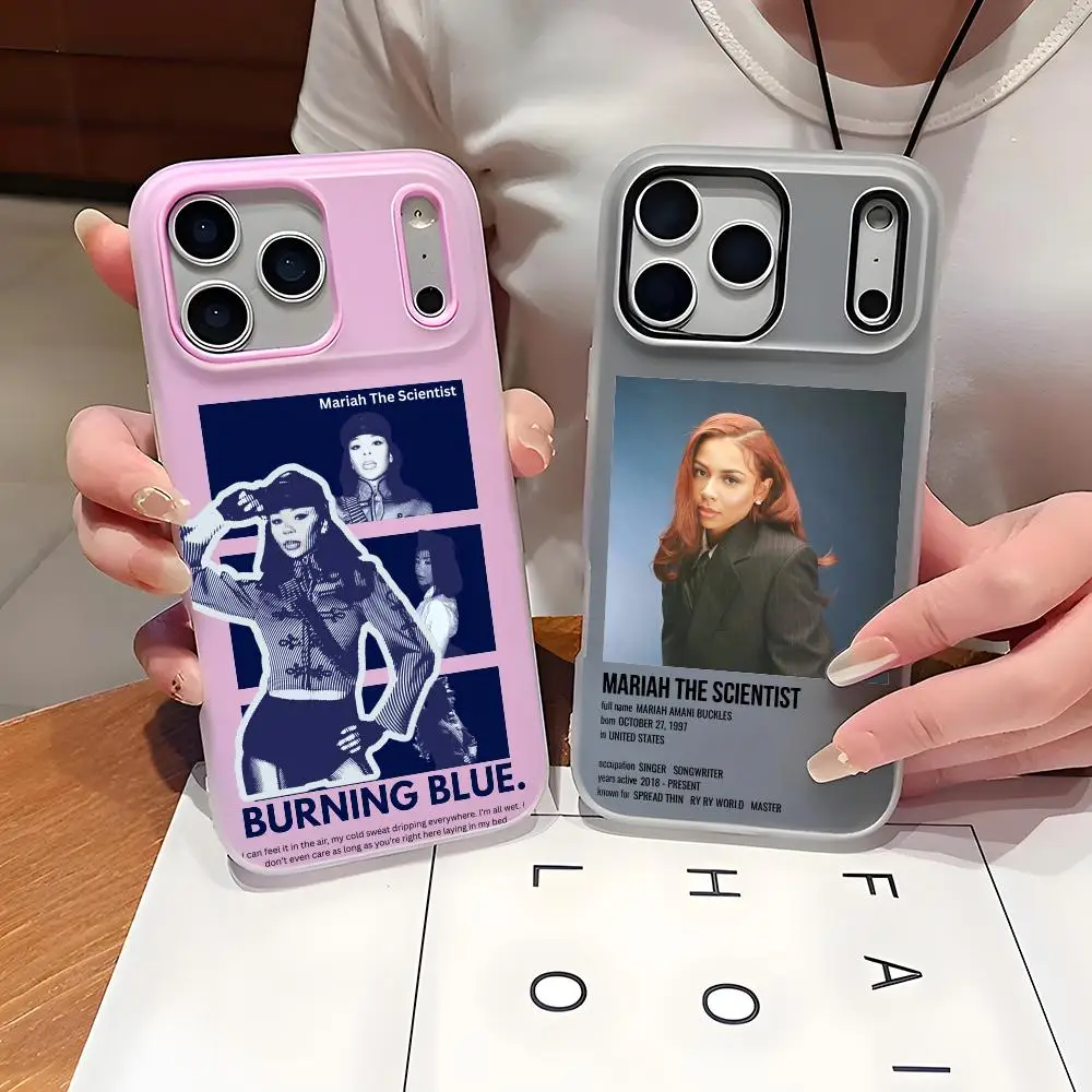 M-Mariah Scientist Rapper Phone Case For IPhone 17 16 15 14 13 12 11 Pro Max Plus Mini Case Clear Jelly Shockproof Soft Cover
M-Mariah Scientist Rapper Phone Case For IPhone 17 16 15 14 13 12 11 Pro Max Plus Mini Case Clear Jelly Shockproof Soft Cover