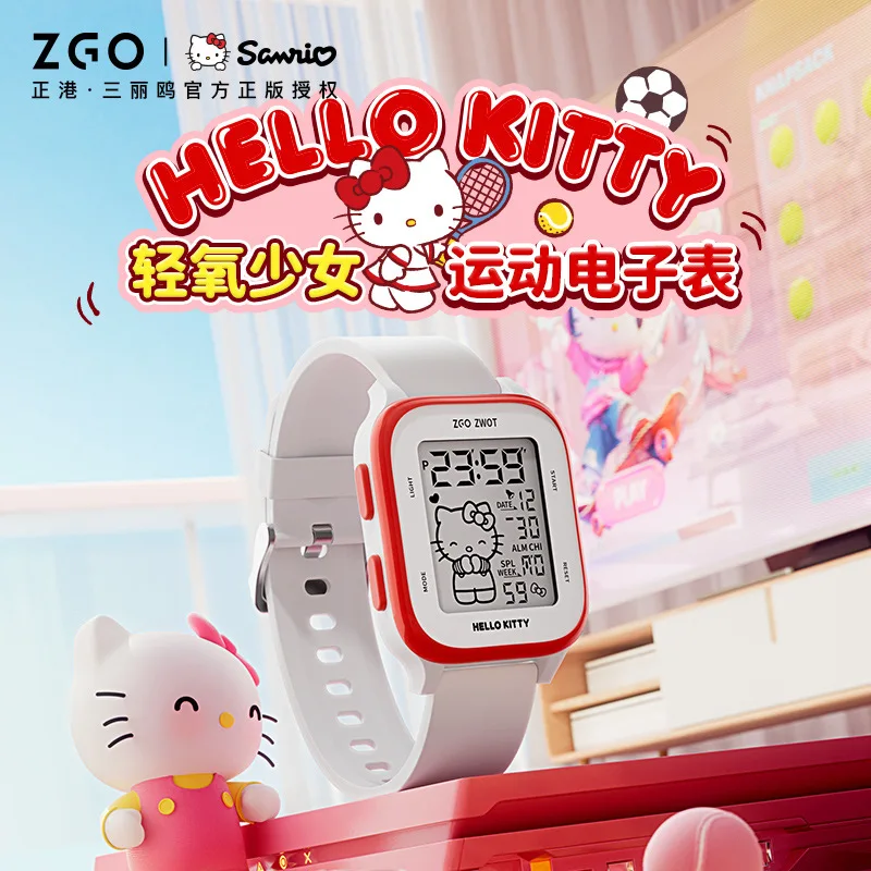 Часы ZGOZgoHelloKittyJoint спортивные часы для девочек студентов водонепроницаемые электронные часы с будильником
Часы ZGOZgoHelloKittyJoint спортивные часы для девочек студентов водонепроницаемые электронные часы с будильником