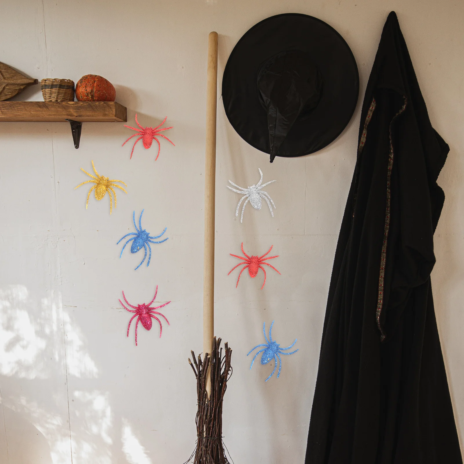 20Pcs Glitter Spider Decorations for Halloween Party Favors and Home Decoration Spider Decorations Halloween Party Decoration
20Pcs Glitter Spider Decorations for Halloween Party Favors and Home Decoration Spider Decorations Halloween Party Decoration