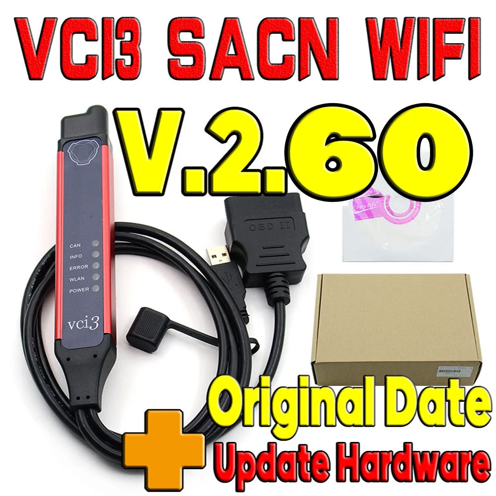 NEWEST Update VCI3 All New VCi3 Work SDP3 2.60 Official For Truck Buses Marine Engines Diagnostic Programmer Full Functions Tool
NEWEST Update VCI3 All New VCi3 Work SDP3 2.60 Official For Truck Buses Marine Engines Diagnostic Programmer Full Functions Tool