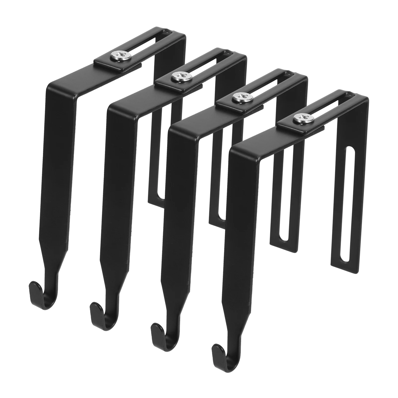 4pcs Metal Hooks 37mm to 55mm Small Iron Hangers for Door Cabinet Black Color Storage Hat Rack Wardrobe Home Use Hanging
4pcs Metal Hooks 37mm to 55mm Small Iron Hangers for Door Cabinet Black Color Storage Hat Rack Wardrobe Home Use Hanging