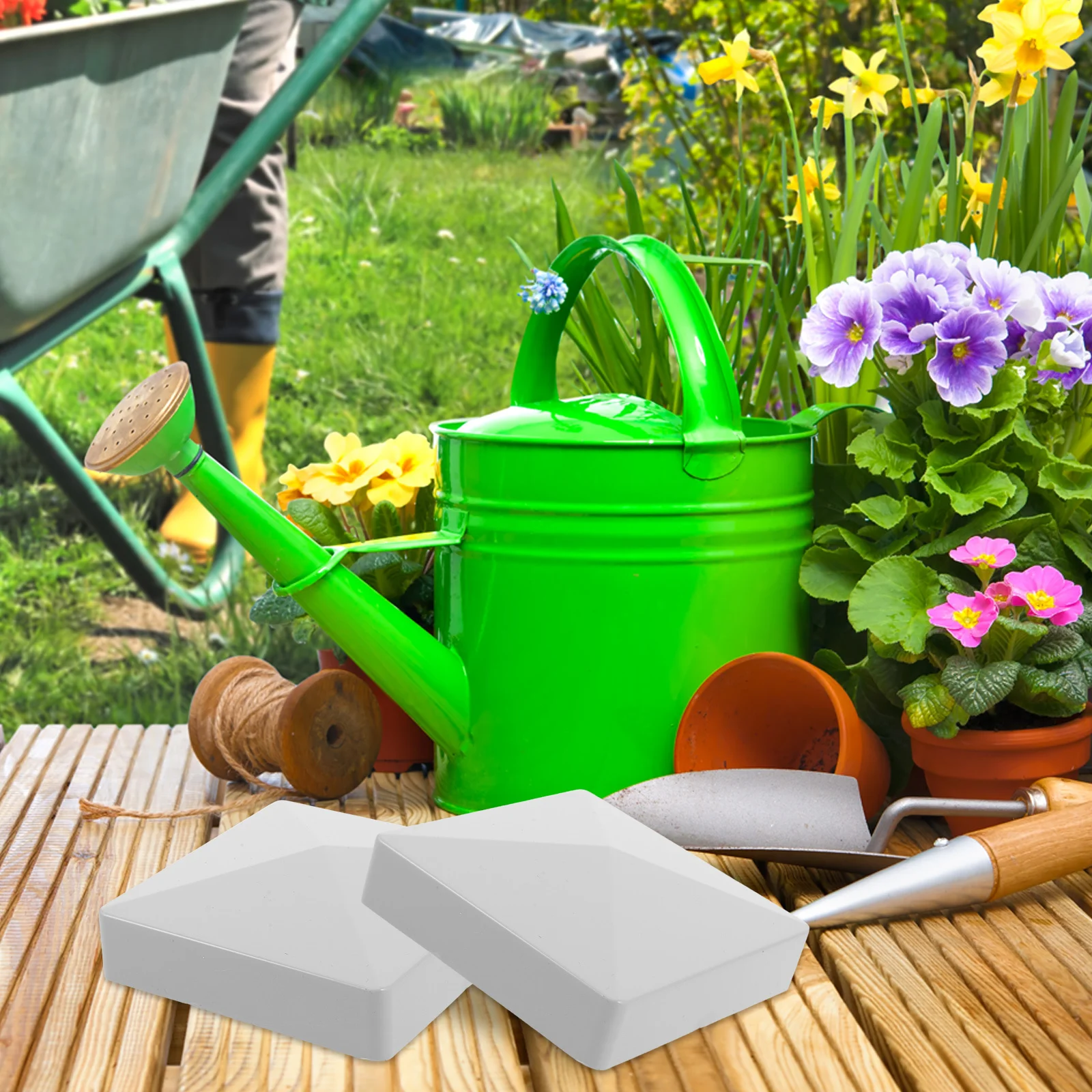 6Pcs PVC Fence Post Caps Decorative Pyramid Top Covers Outdoor Mailbox Dock Deck Porch Post Protection Square Fence Parts
6Pcs PVC Fence Post Caps Decorative Pyramid Top Covers Outdoor Mailbox Dock Deck Porch Post Protection Square Fence Parts