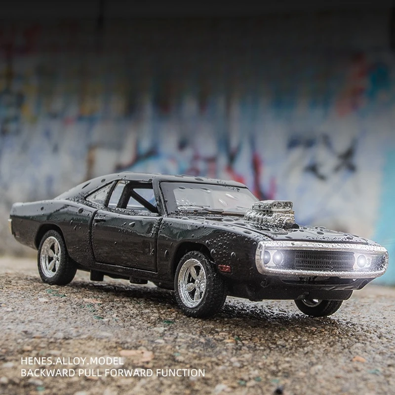 1:32 1970 Dodge Charger Car Model Diecast Alloy Horses Muscle Vehicle With Sound Light Pull Kid Toy Gift Collection
1:32 1970 Dodge Charger Car Model Diecast Alloy Horses Muscle Vehicle With Sound Light Pull Kid Toy Gift Collection