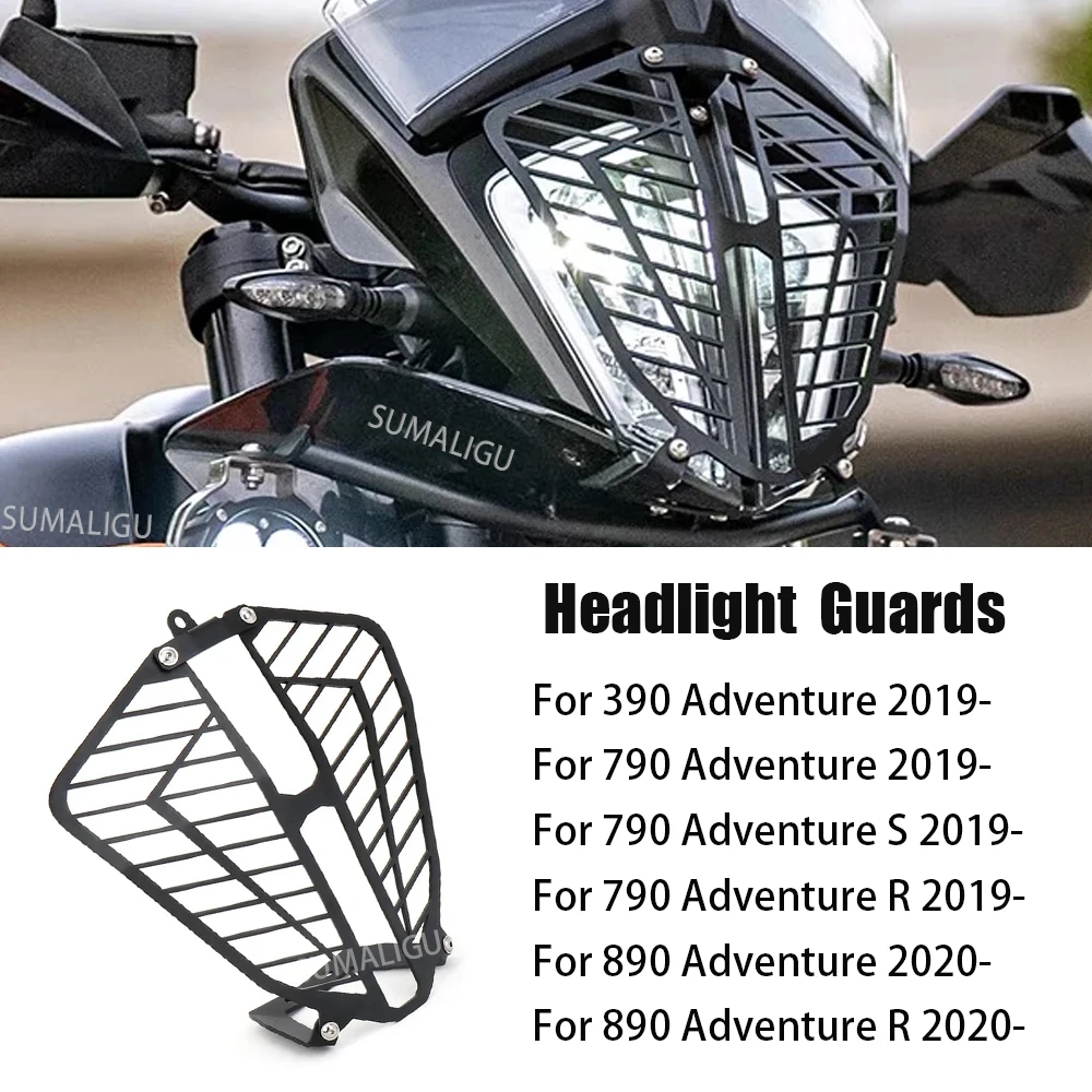 For KTM 390 Adventure 790 Adv 890 Adventure 2019-2023 Motorcycle Headlight Head Light Guard Protector Cover Protection Grill
For KTM 390 Adventure 790 Adv 890 Adventure 2019-2023 Motorcycle Headlight Head Light Guard Protector Cover Protection Grill