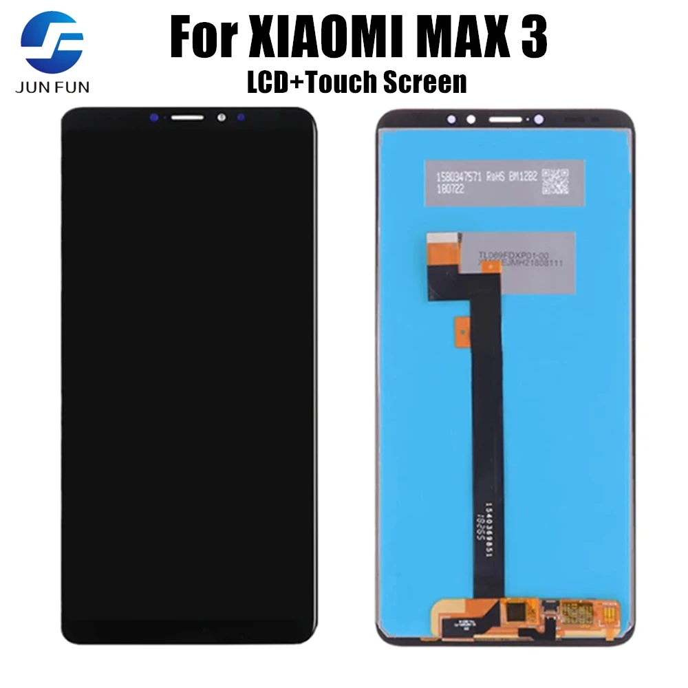 6.91"For Xiaomi Max3 LCD Display Touch Digitizer Assembly For Xiaomi Mi Max 3 M1804E4 LCD Screen Replacement
6.91"For Xiaomi Max3 LCD Display Touch Digitizer Assembly For Xiaomi Mi Max 3 M1804E4 LCD Screen Replacement