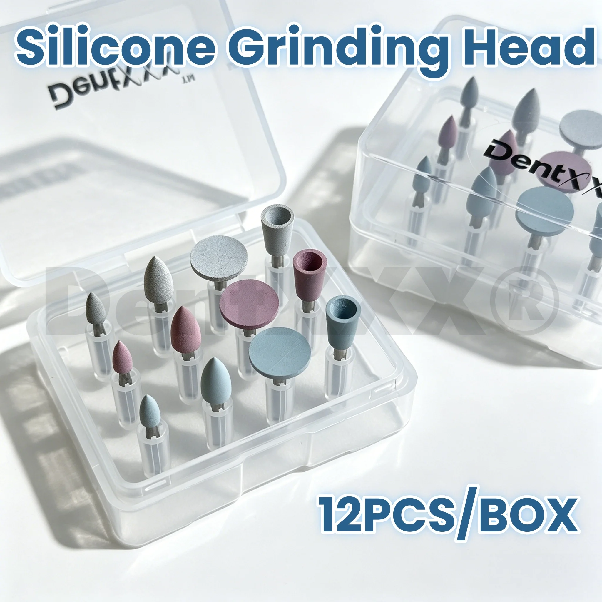12 Pcs/Box Flexible Silicone Polishing Kit, For Polishing Resin, Porcelain, Composite Materials
12 Pcs/Box Flexible Silicone Polishing Kit, For Polishing Resin, Porcelain, Composite Materials