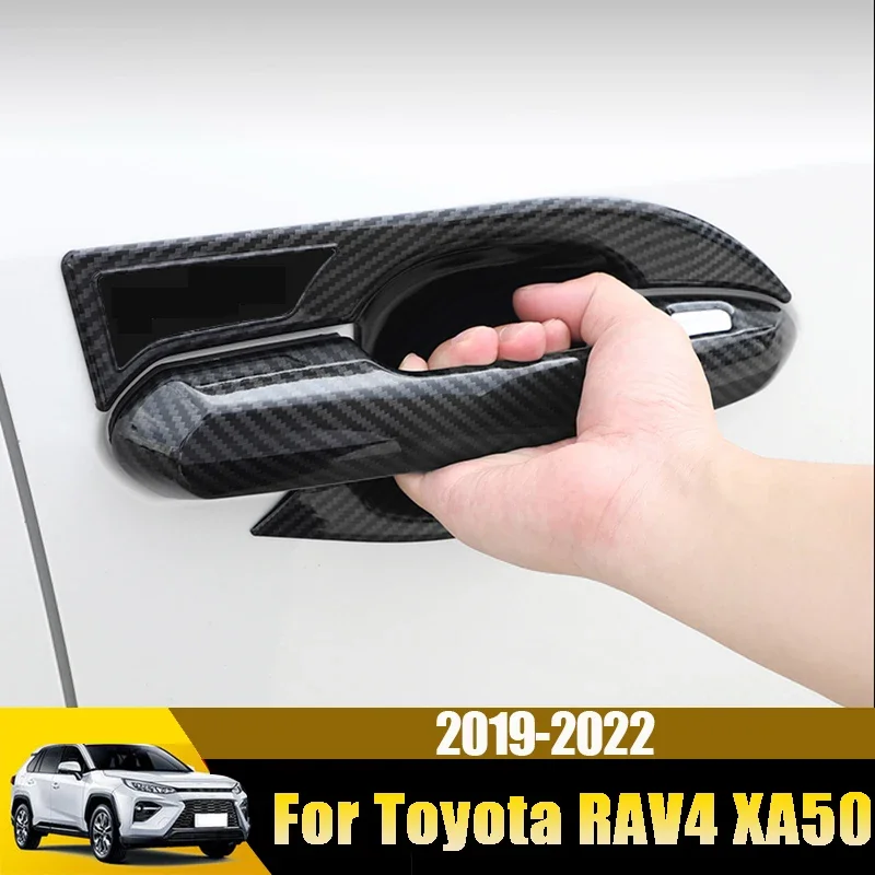 For Toyota RAV4 2019 2020 2021 2022 2023 2024 XA50 ABS Car External Door Handle Bowl Cover Trim Sticker Protection Accessories
For Toyota RAV4 2019 2020 2021 2022 2023 2024 XA50 ABS Car External Door Handle Bowl Cover Trim Sticker Protection Accessories
