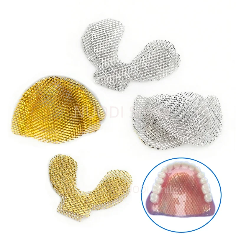 50Sets Dental Denture Reinforcement Metal Mesh - Upper & Lower Mouth Strong Net Dental Materials Impression Metal Net Tray
50Sets Dental Denture Reinforcement Metal Mesh - Upper & Lower Mouth Strong Net Dental Materials Impression Metal Net Tray