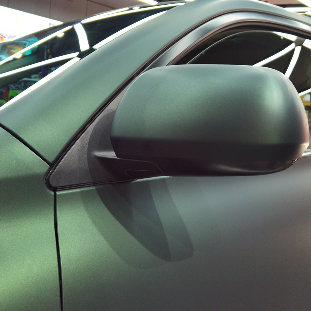 Ultra-Matte Vehicle Wrap Film Diamond Green Metallic Best Vinyl Wrap for Cars
Ultra-Matte Vehicle Wrap Film Diamond Green Metallic Best Vinyl Wrap for Cars