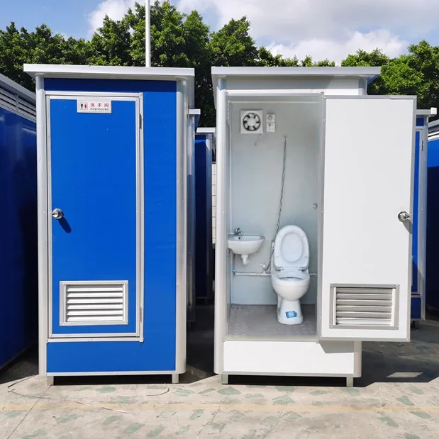 Modern Design Outdoor Prefabricated Mobile Toilet Convenient Portable Public Bathroom Constructed with Steel Sandwich Panel
Modern Design Outdoor Prefabricated Mobile Toilet Convenient Portable Public Bathroom Constructed with Steel Sandwich Panel