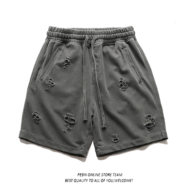 American Retro Washed Shorts Men's Casual Loose Hip Hop Sports Five-Point Pants High Street Style Summer Trendy Youth Active
American Retro Washed Shorts Men's Casual Loose Hip Hop Sports Five-Point Pants High Street Style Summer Trendy Youth Active