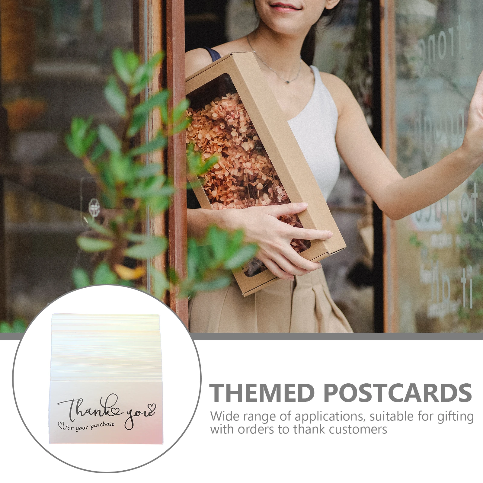 50 Pcs Thank You Card Note Cards Mini with Envelope Small Business Bulk Coated Paper Notes
50 Pcs Thank You Card Note Cards Mini with Envelope Small Business Bulk Coated Paper Notes
