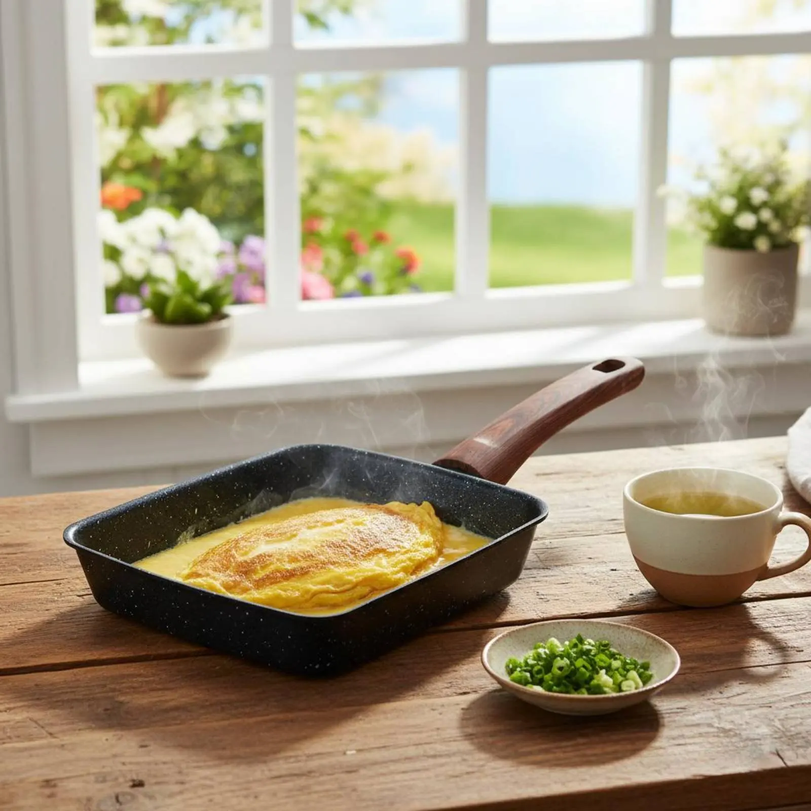 Tamagoyaki Pan Long-Lasting Cookware
Tamagoyaki Pan Long-Lasting Cookware