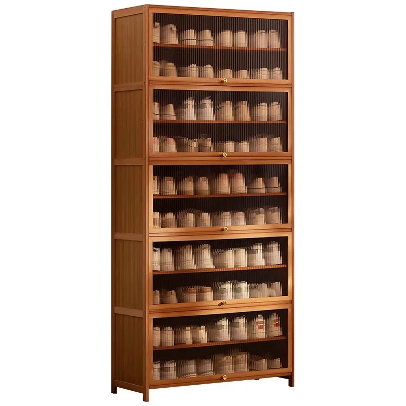 Simple shoe rack household door multi-layer with door dust-proof entry cabinet high vertical integrated
Simple shoe rack household door multi-layer with door dust-proof entry cabinet high vertical integrated