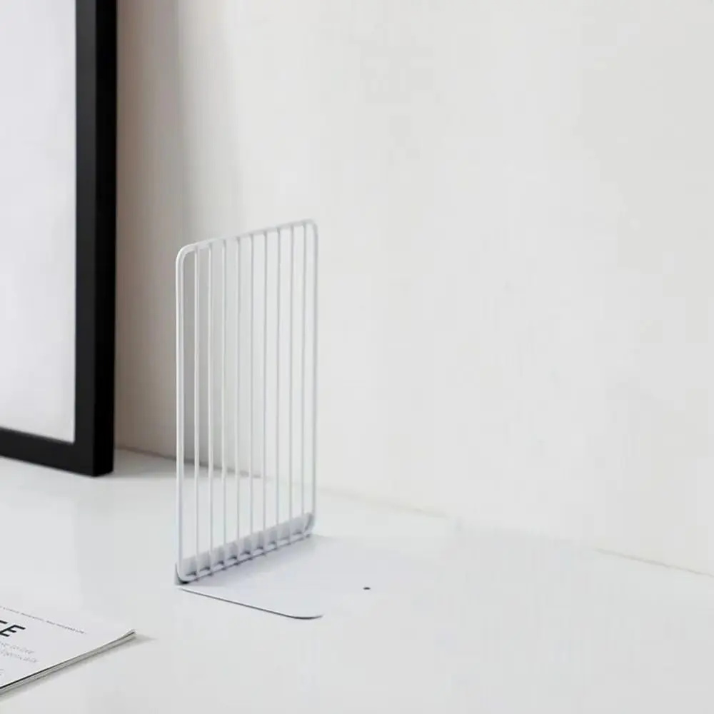 Nordic Style Hollow Metal Bookends Anti-slip Reusable Document Holder Multifunctional Sturdy Magazine Storage Rack Students
Nordic Style Hollow Metal Bookends Anti-slip Reusable Document Holder Multifunctional Sturdy Magazine Storage Rack Students