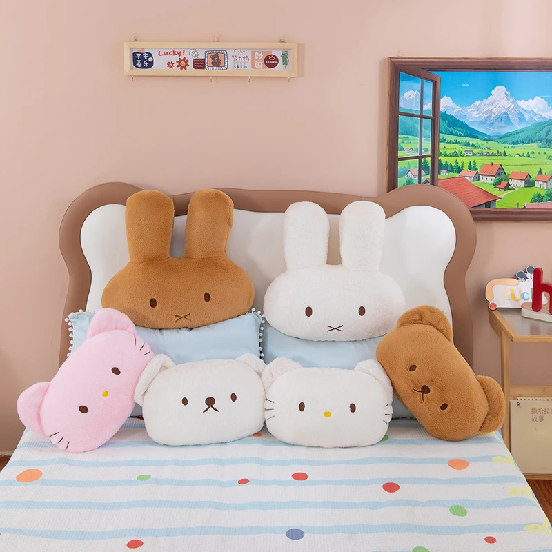 New Sanrio Kawaii Miffy Boris & Hello Kitty Plush Toy Pillow Soft Stuffed Animal Cushion for Kids Fans Home Sofa Decor
New Sanrio Kawaii Miffy Boris & Hello Kitty Plush Toy Pillow Soft Stuffed Animal Cushion for Kids Fans Home Sofa Decor