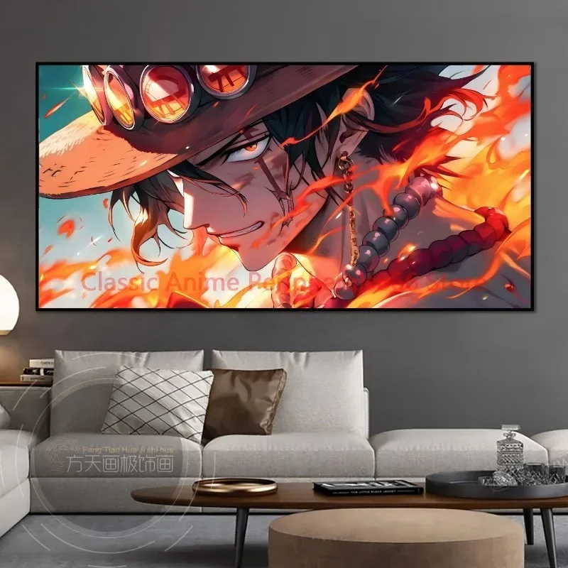 One Piece Banner Hanging Painting, One Piece Road, Feisuolon Ace Anime Decoration Painting, Boy's Room Cartoon, Bedside Mural
One Piece Banner Hanging Painting, One Piece Road, Feisuolon Ace Anime Decoration Painting, Boy's Room Cartoon, Bedside Mural