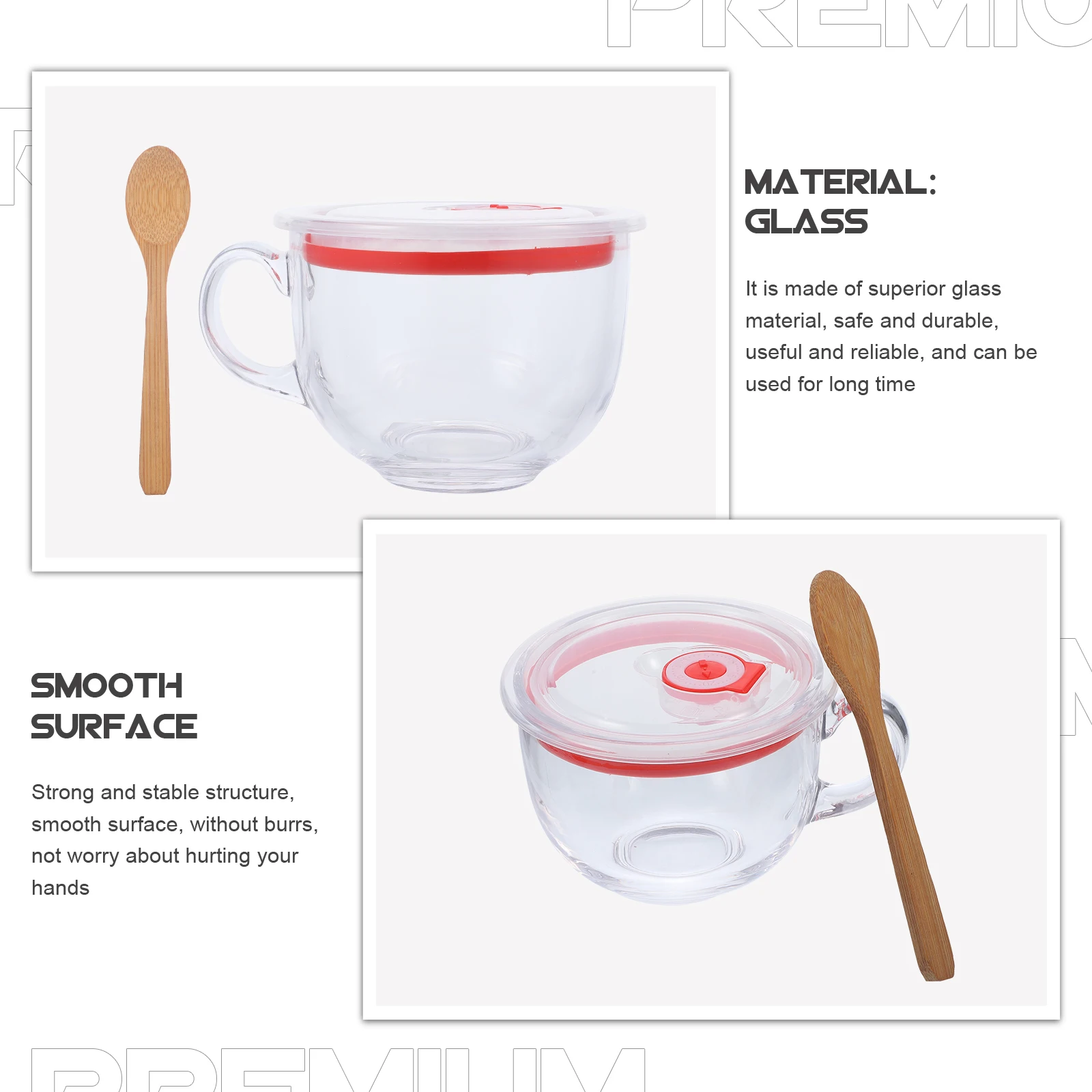 1 Set Of 300Ml Breakfast Cup Lightweight Glass Milk Container Smooth Leakproof Design For Oatmeal Yogurt Juice Tea Home Kitchen
1 Set Of 300Ml Breakfast Cup Lightweight Glass Milk Container Smooth Leakproof Design For Oatmeal Yogurt Juice Tea Home Kitchen