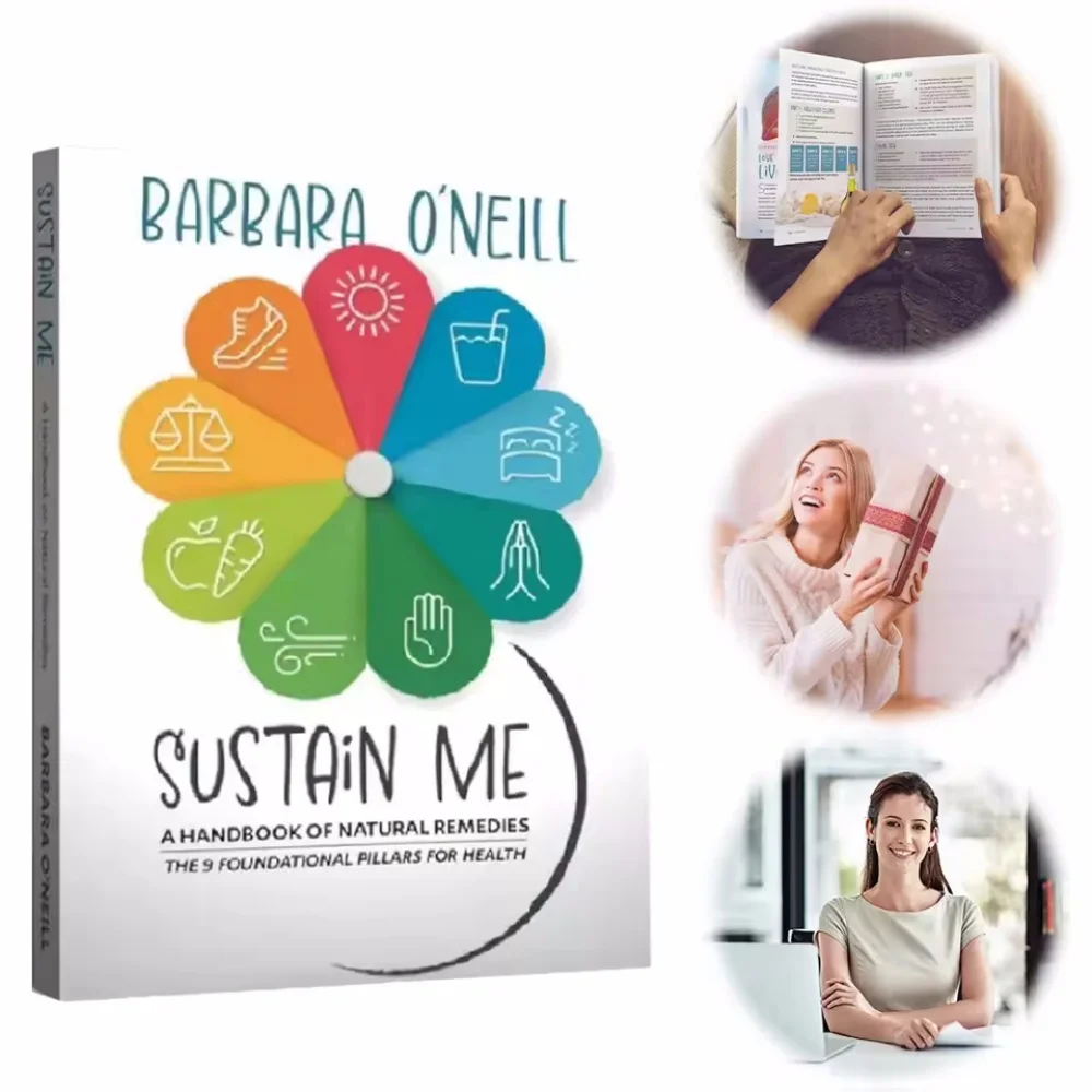Книга Sustain Me by Barbara O'Neill обеспечивает вдохновляющие внутренники для повышения жизни/самотивации/психологической регулировки
Книга Sustain Me by Barbara O'Neill обеспечивает вдохновляющие внутренники для повышения жизни/самотивации/психологической регулировки