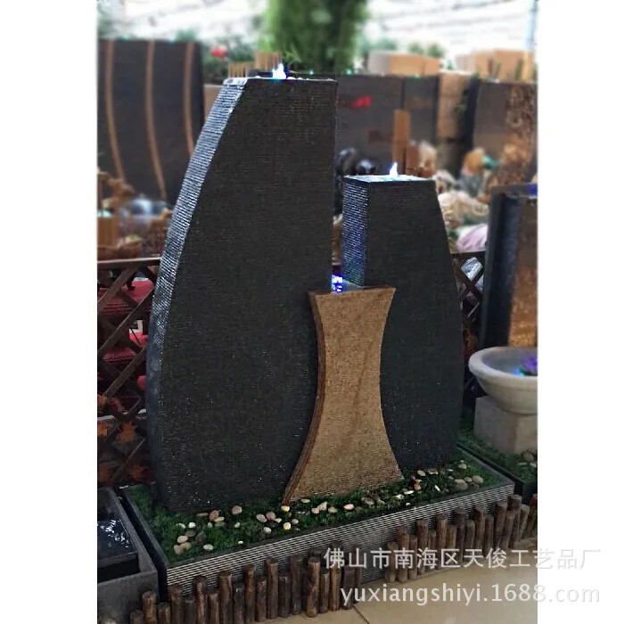 HYS stone fountain indoor water fountain living room flowing water ornament rockery fountain fish pond hotel clubhouse villa
HYS stone fountain indoor water fountain living room flowing water ornament rockery fountain fish pond hotel clubhouse villa