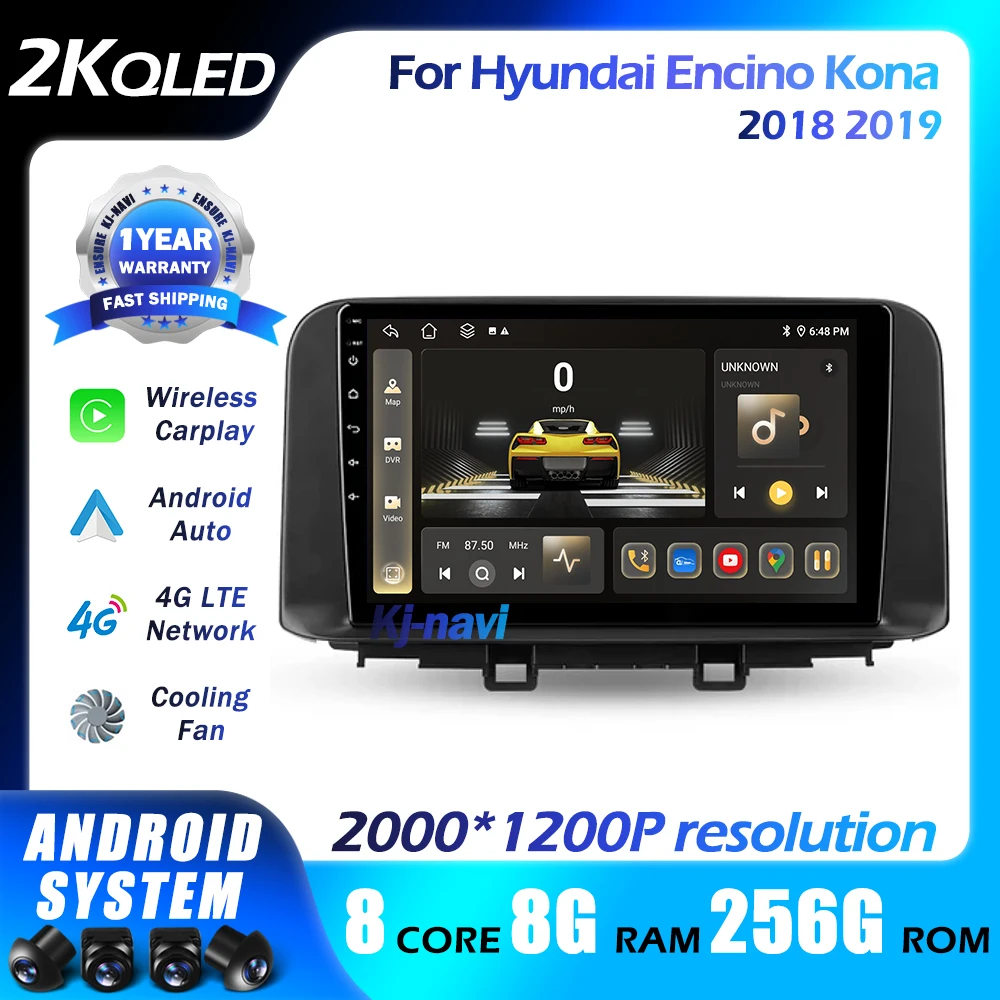 10.1" Car Raido Android 14 For Hyundai Encino Kona 2018 2019 Carplay Stero Multimedia Video DSP Autoradio Player Navigation GPS
10.1" Car Raido Android 14 For Hyundai Encino Kona 2018 2019 Carplay Stero Multimedia Video DSP Autoradio Player Navigation GPS