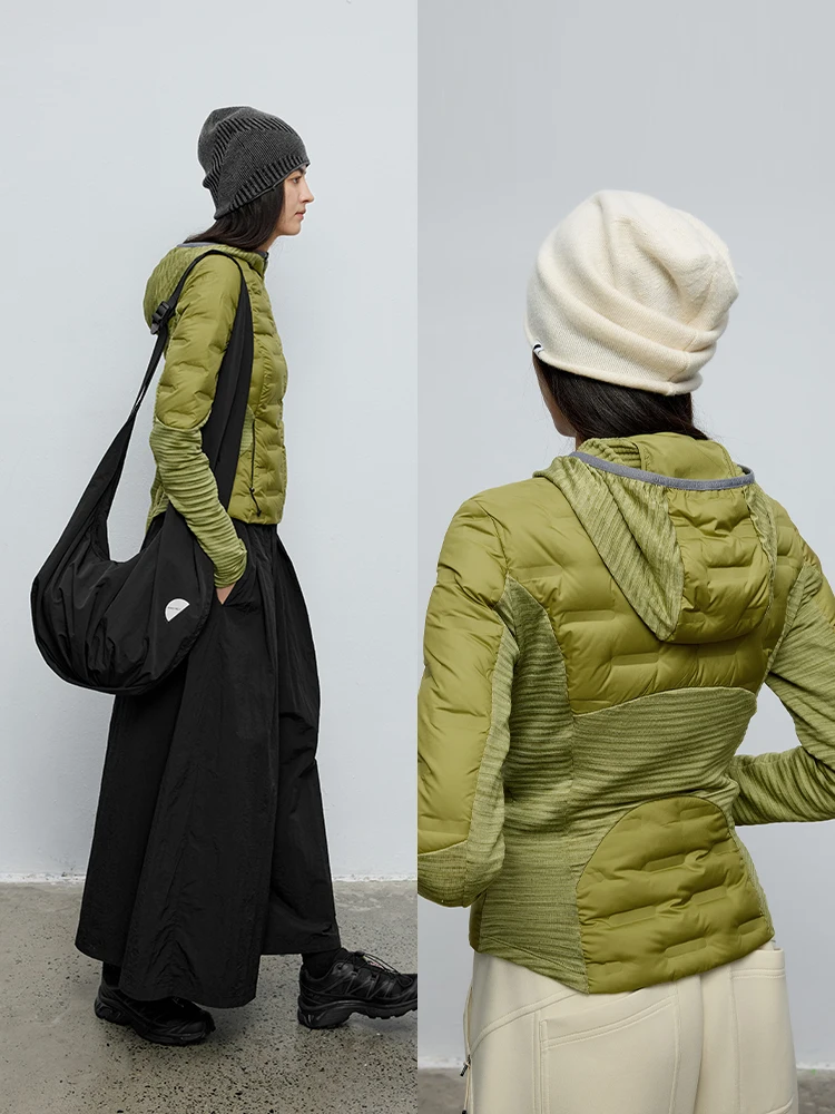 Slim Fit ort Hooded down Jaet Lightweight Spor Women's Sle round f Original Design Autumn Winter Faion Ladies' Coat
Slim Fit ort Hooded down Jaet Lightweight Spor Women's Sle round f Original Design Autumn Winter Faion Ladies' Coat