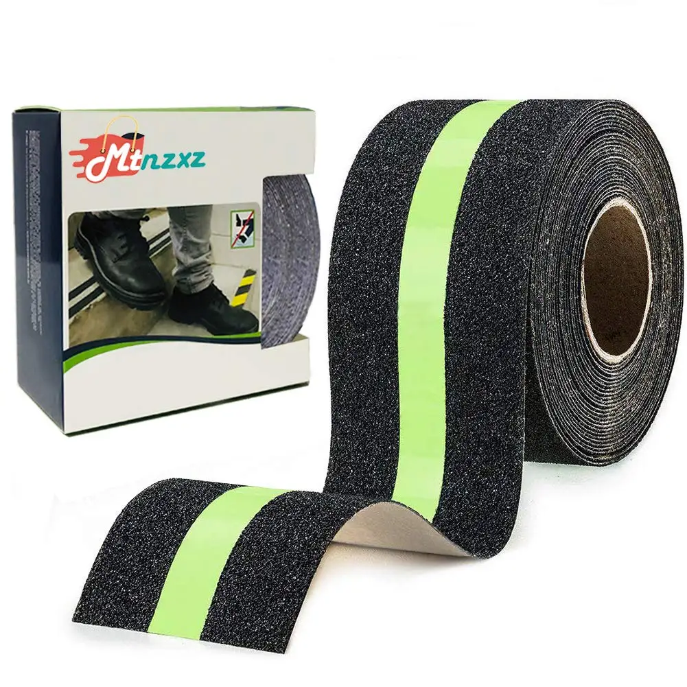 Anti Slip Grip Tape with Glow in the Dark for Stairs and Slippery Surfaces, 2 Inch x 16.4 Foot
Anti Slip Grip Tape with Glow in the Dark for Stairs and Slippery Surfaces, 2 Inch x 16.4 Foot