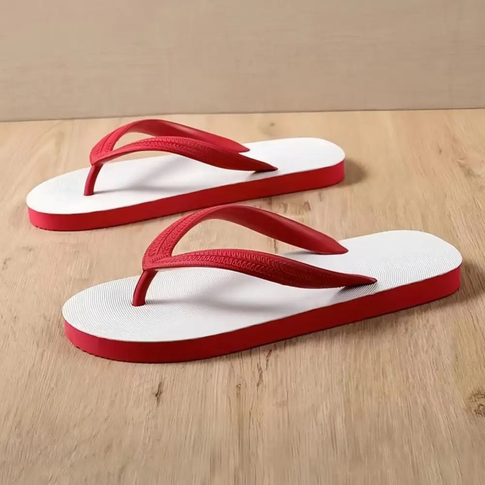 Soft Sole Rubber Women's Flip Flops 2025 Summer Beach Pool Non-slip Slippers Women Thick Platform Clip Toe Bathroom Slides
Soft Sole Rubber Women's Flip Flops 2025 Summer Beach Pool Non-slip Slippers Women Thick Platform Clip Toe Bathroom Slides