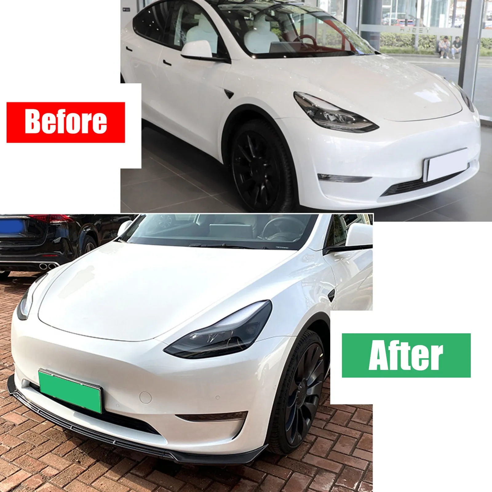 For Tesla Model Y 2020-2023 2021 2022 Car Front Bumper Lip Splitter Body Kits
For Tesla Model Y 2020-2023 2021 2022 Car Front Bumper Lip Splitter Body Kits