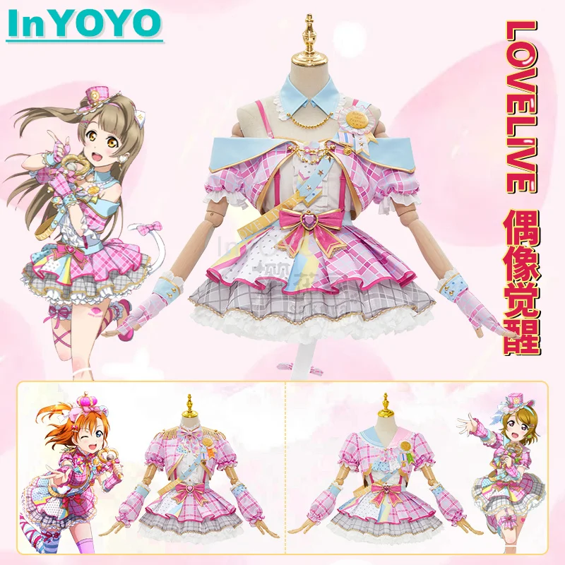 InYOYO Anime Lovelive! Idol Awakening Hanayo Honoka Kotori Aqours μ's All Members SJ Платье Униформа Косплей Костюм Вечеринка Наряд
InYOYO Anime Lovelive! Idol Awakening Hanayo Honoka Kotori Aqours μ's All Members SJ Платье Униформа Косплей Костюм Вечеринка Наряд