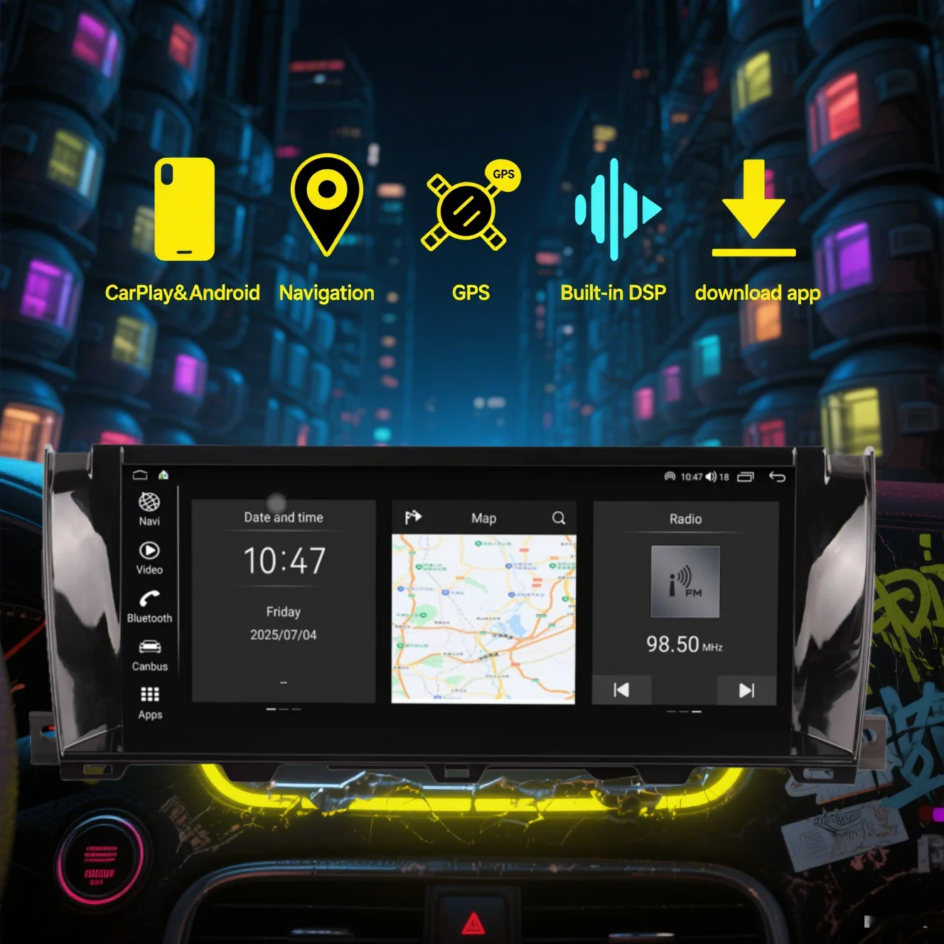 10.25 Inch Wireless CarPlay Android 14 For Rolls Royce Phantom 2010 2011-2018 GPS Car Radio Multimedia Player Stereo Head Unit
10.25 Inch Wireless CarPlay Android 14 For Rolls Royce Phantom 2010 2011-2018 GPS Car Radio Multimedia Player Stereo Head Unit