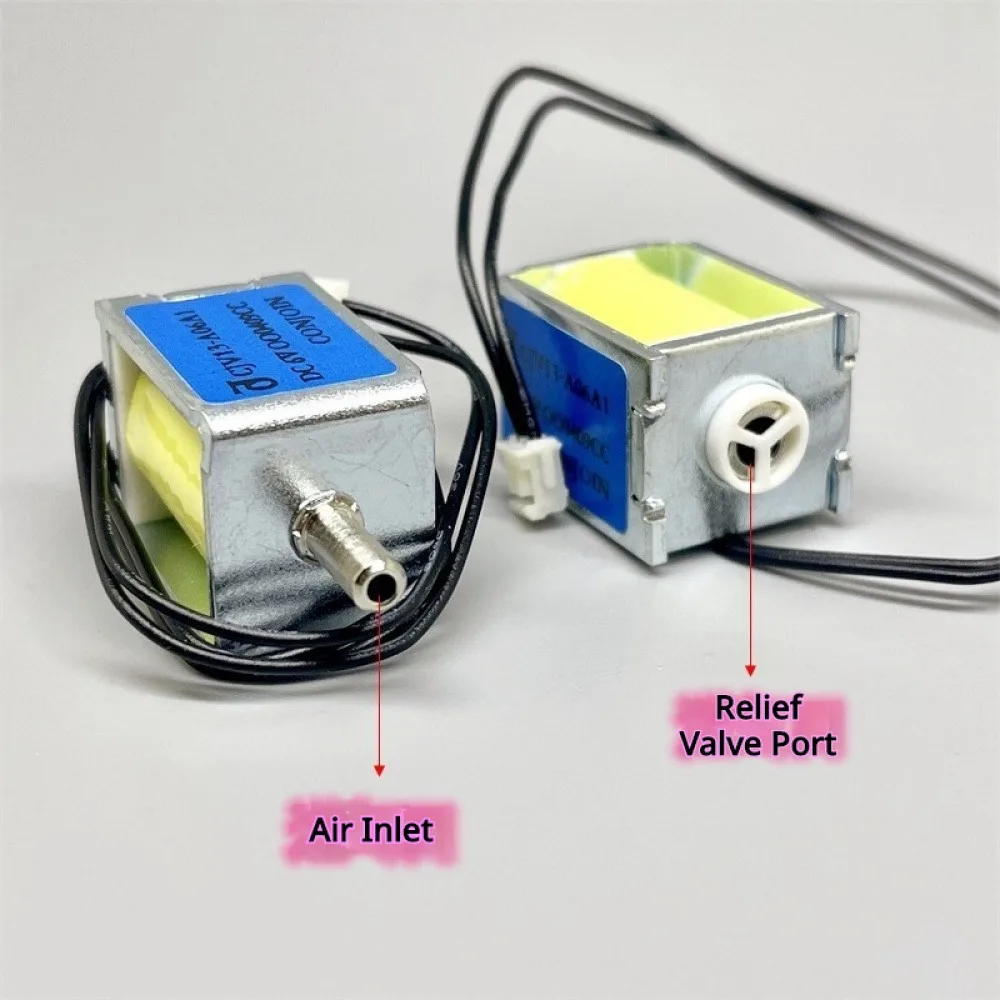 DC6V Solenoid Valve Normally Open Samll Quick Exhaust Valve For Sphygmomanometer Patient Monitor Matches ID2.5 OD4mm Hose
DC6V Solenoid Valve Normally Open Samll Quick Exhaust Valve For Sphygmomanometer Patient Monitor Matches ID2.5 OD4mm Hose