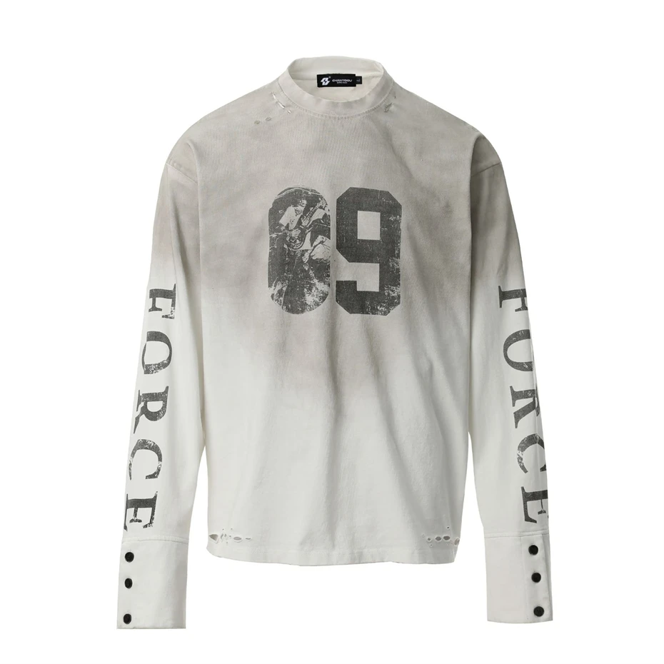 Mens Long Sleeve T-Shirt Vintage Cotton Letter Graphic Tees Tops Men Oversized Streetwear Summer Black Hip Hop T-Shirts Male
Mens Long Sleeve T-Shirt Vintage Cotton Letter Graphic Tees Tops Men Oversized Streetwear Summer Black Hip Hop T-Shirts Male