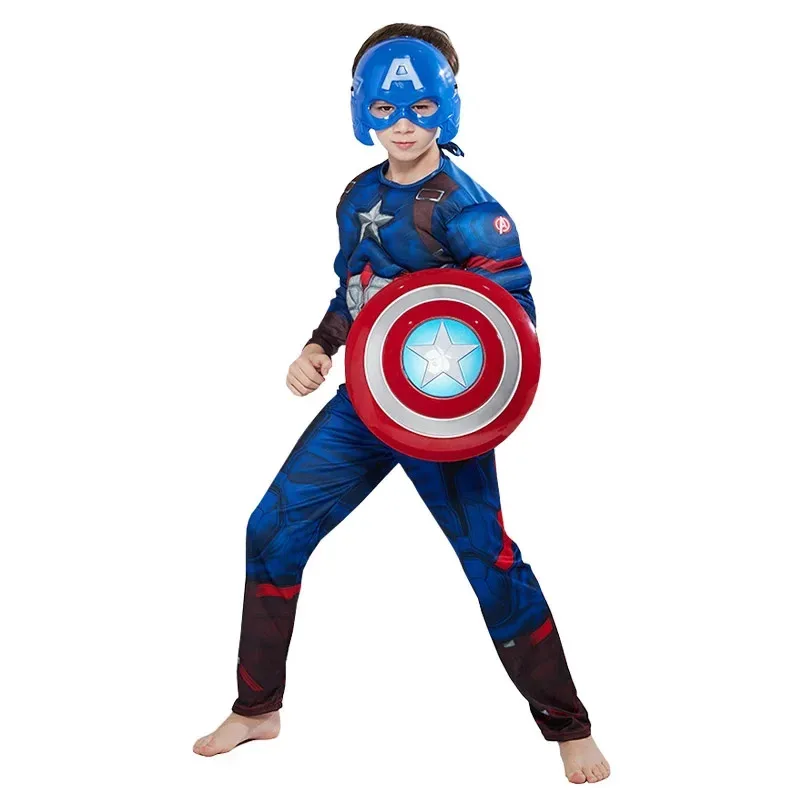 Sky04 MINISO Captain America Muscle Costume Kids Superhero Cosplay Bodysuit Onesies Shield Suit Halloween Carnival Clothes 44Gg!
Sky04 MINISO Captain America Muscle Costume Kids Superhero Cosplay Bodysuit Onesies Shield Suit Halloween Carnival Clothes 44Gg!