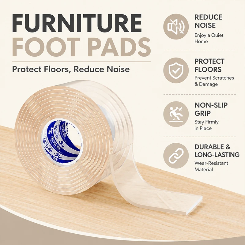 1pcs Soft Clear Silicone Furniture Leg Caps Silent Floor Protectors Anti-Scratch Pads for Table Chair Bed Feet
1pcs Soft Clear Silicone Furniture Leg Caps Silent Floor Protectors Anti-Scratch Pads for Table Chair Bed Feet