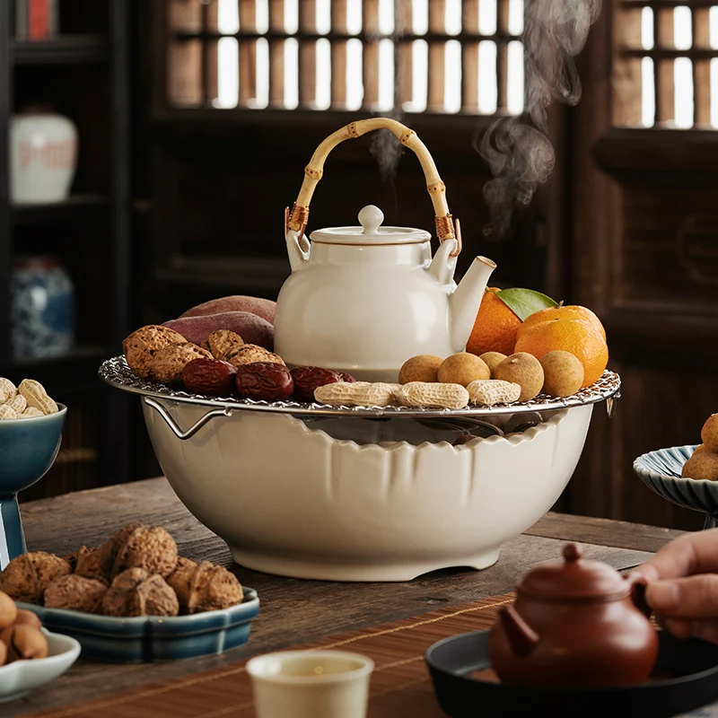 Electric ceramic stove for tea making around the stove Household indoor Chinese electric Tea maker Tea Full set
Electric ceramic stove for tea making around the stove Household indoor Chinese electric Tea maker Tea Full set