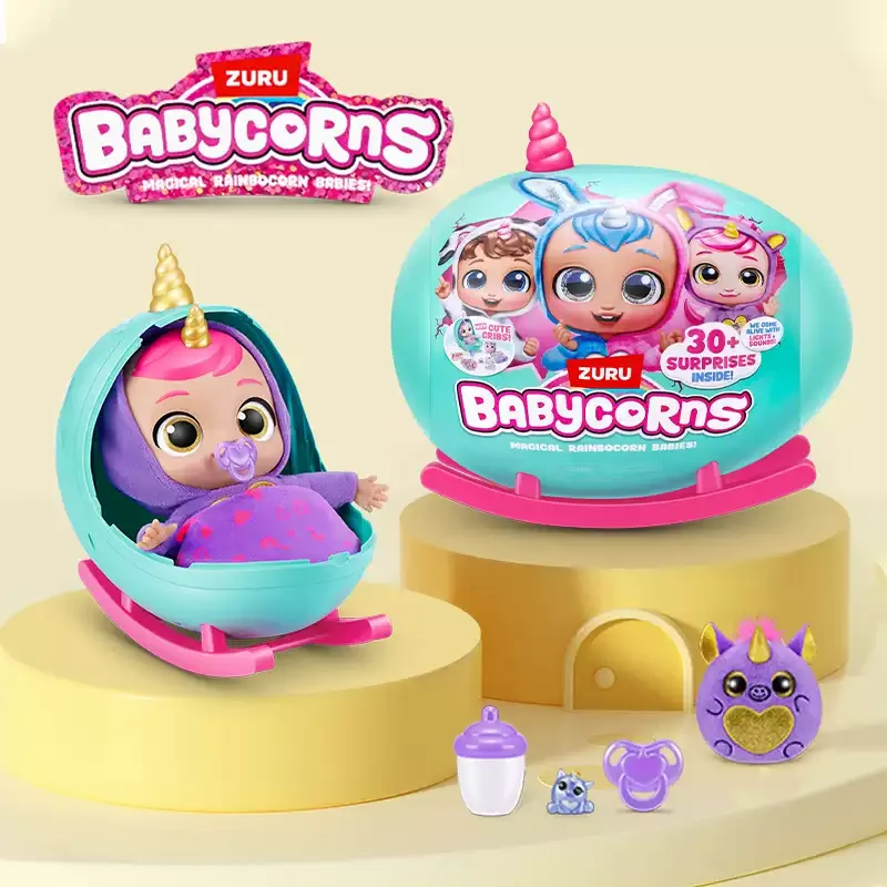 Новинка! Горячая серия Zuru Babycorns: Волшебные младенцы-радужные корнены в закрытой упаковке со звуком и светом – милый развивающий подарок для девочек на день рождения
Новинка! Горячая серия Zuru Babycorns: Волшебные младенцы-радужные корнены в закрытой упаковке со звуком и светом – милый развивающий подарок для девочек на день рождения