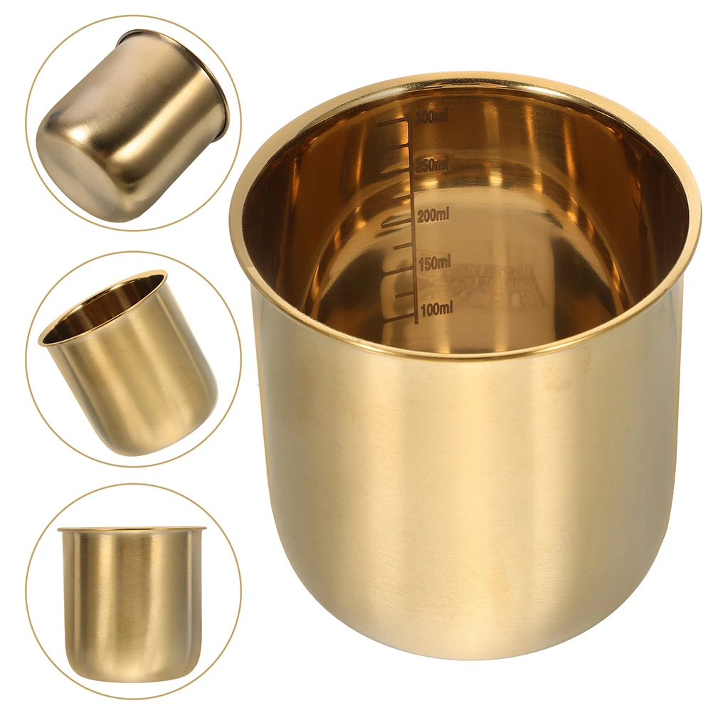 2 Pcs Stainless Steel Measuring Cups 300ML Large Opening Rice Cup Kitchen Tool Smooth Edge Practical Design Measuring Container
2 Pcs Stainless Steel Measuring Cups 300ML Large Opening Rice Cup Kitchen Tool Smooth Edge Practical Design Measuring Container