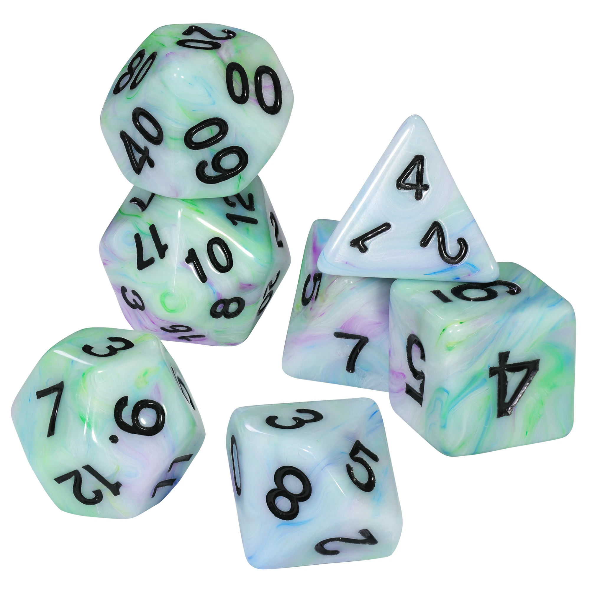 Набор из 7 разноцветных многогранных игральных костей D4-D20 для настольных игр, DND, TRPG, аксессуары для настольных игр
Набор из 7 разноцветных многогранных игральных костей D4-D20 для настольных игр, DND, TRPG, аксессуары для настольных игр