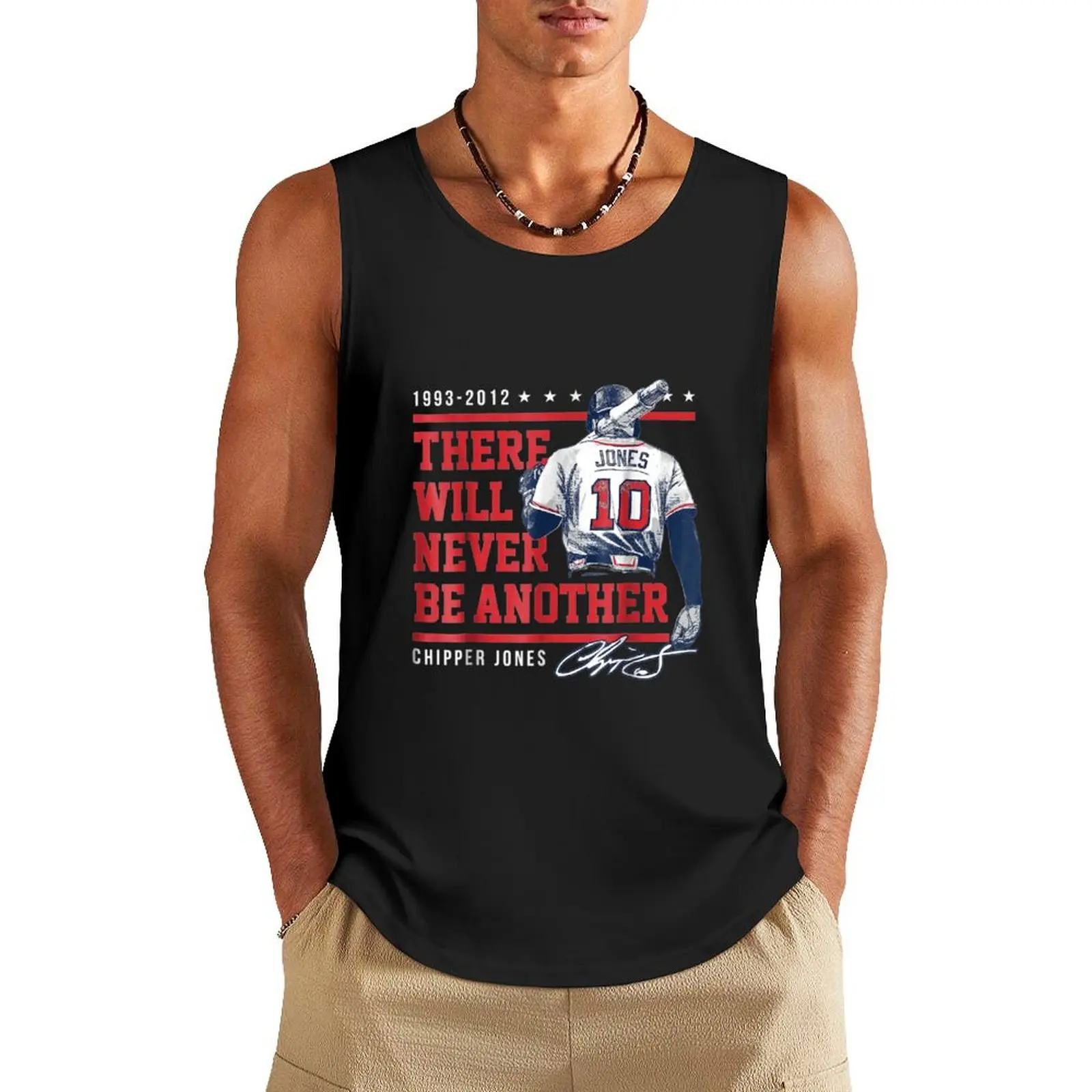 Chipper Jones Never Be Another Apparel Tank Top sleeveless Bodybuilding clothing man singlet for men mens designer clothes
Chipper Jones Never Be Another Apparel Tank Top sleeveless Bodybuilding clothing man singlet for men mens designer clothes