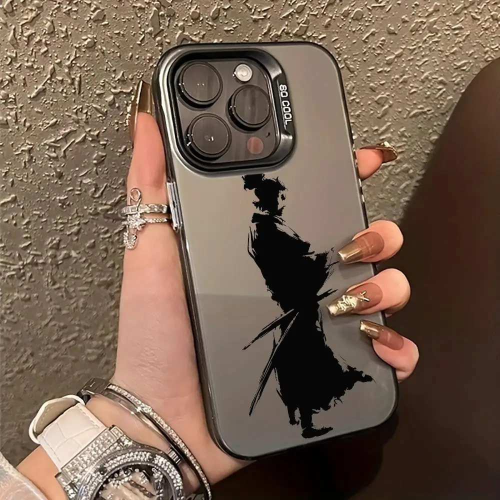 Черный чехол для мобильного телефона Samurai с защитой от отпечатков пальцев, чехлы из ТПУ для iPhone 16, 15, 14, 13, 12, 11 Pro/Max/Plus, противоударная задняя крышка
Черный чехол для мобильного телефона Samurai с защитой от отпечатков пальцев, чехлы из ТПУ для iPhone 16, 15, 14, 13, 12, 11 Pro/Max/Plus, противоударная задняя крышка