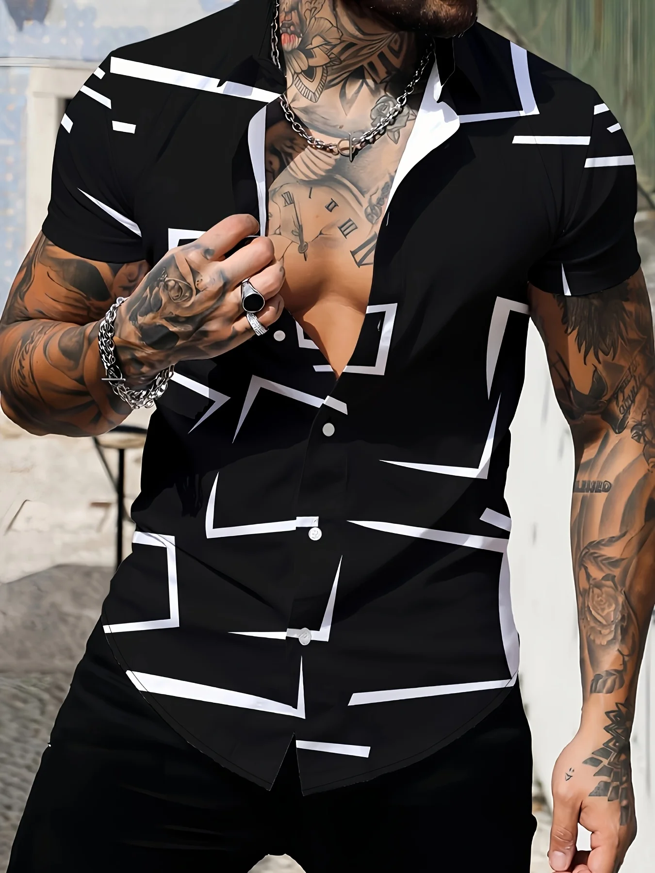 2026 Summer Men's Shirt - 3D Printed Design Breathable Lightweight Stylish and Fashionable Outdoor Men's Clothing
2026 Summer Men's Shirt - 3D Printed Design Breathable Lightweight Stylish and Fashionable Outdoor Men's Clothing