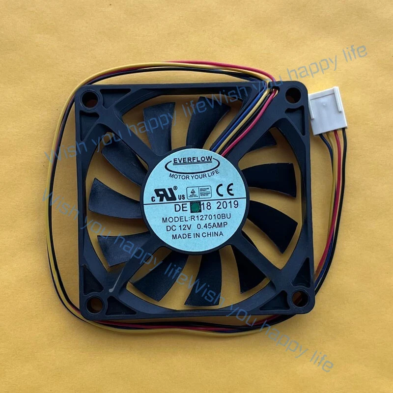 L... for EVFLOW R127010BU DC12V 0.45A 7CM 7010 4-wire pwm ultra-thin silent cooling fan
L... for EVFLOW R127010BU DC12V 0.45A 7CM 7010 4-wire pwm ultra-thin silent cooling fan